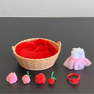 Zuru 5 Surprise My Mini Baby Rose Doll Accessories Only Sweet Hearts Series 1